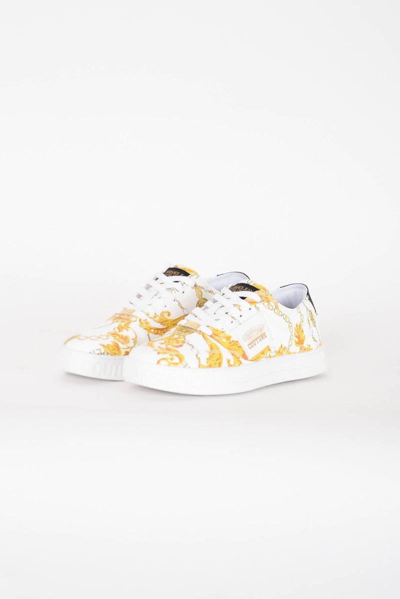 VERSACE JEANS COUTURE Sneakers stampa barocca