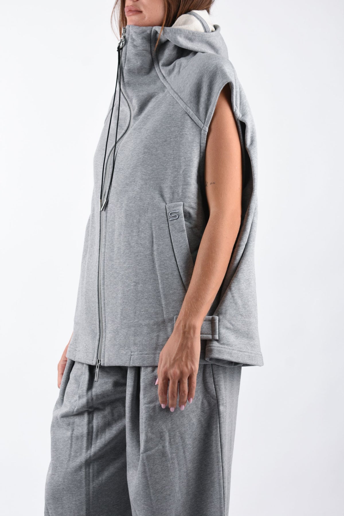 Gilet in felpa di misto cotone  UNIONE 2622926035