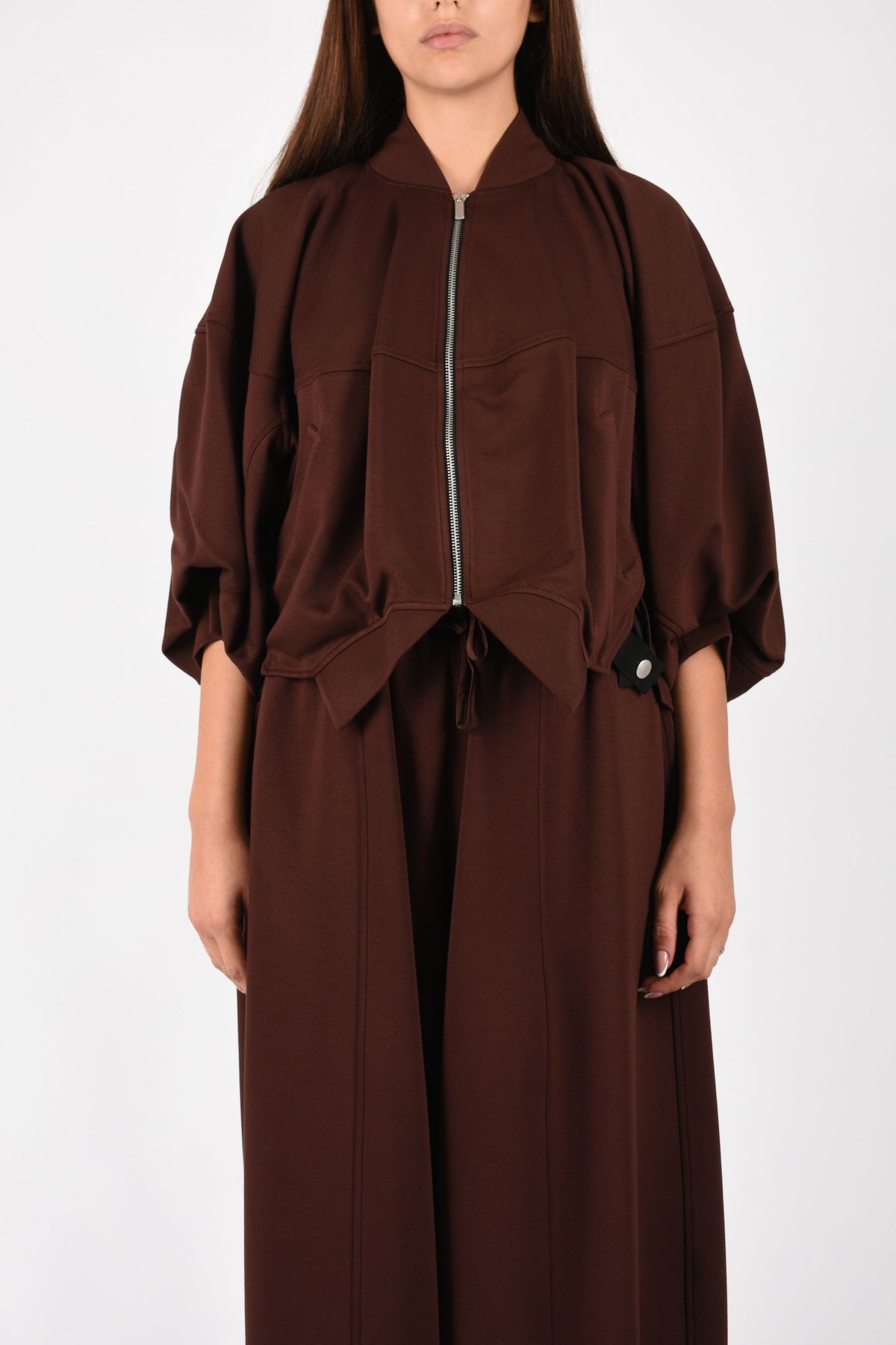 BOMBER IN SCUBA CON ZIP