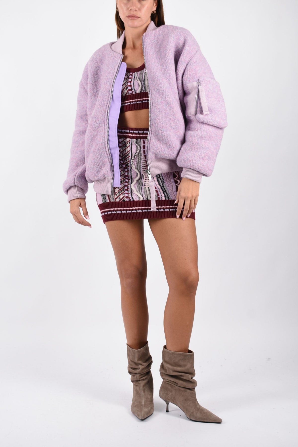 BOMBER OVER IN MAGLIA F6LAWOKJ187