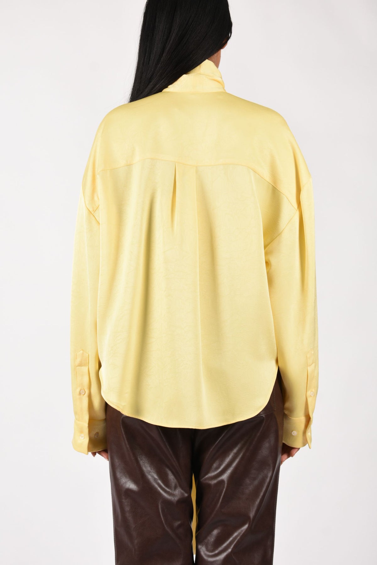 Camicia in creponne con Sciarpa 4141MDE12B267608