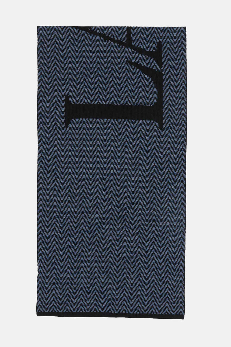 LANVIN Sciarpa logata in lana