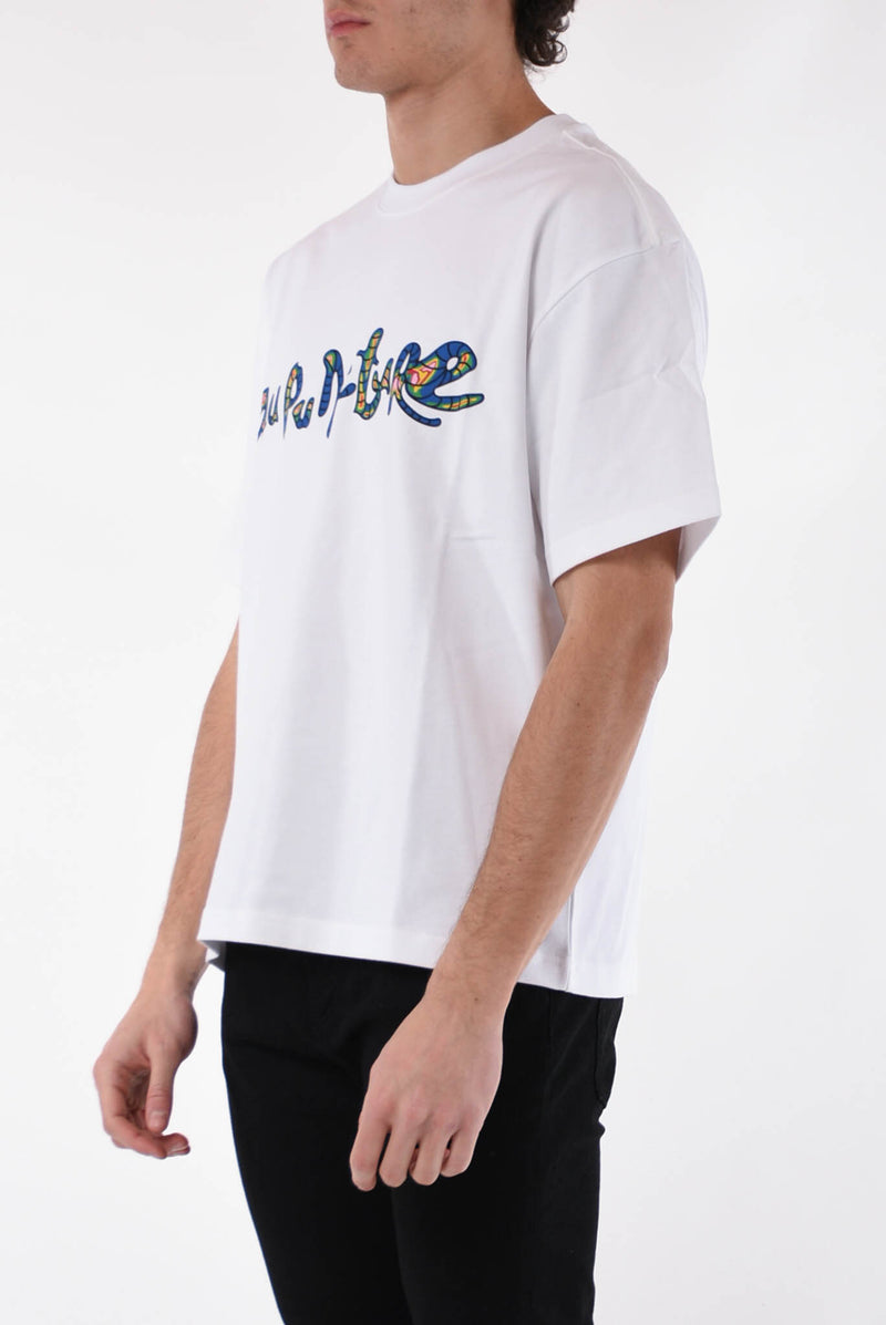 ACUPUNTURE T-shirt con stampa in cotone