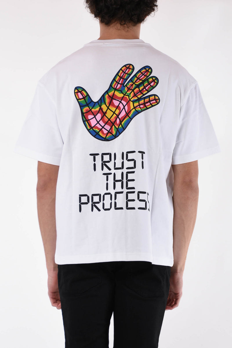ACUPUNTURE T-shirt con stampa in cotone