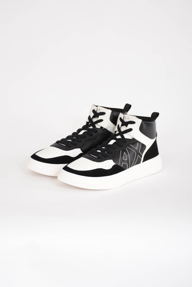 ARMANI EXCHANGE Sneakers alta in tessuto