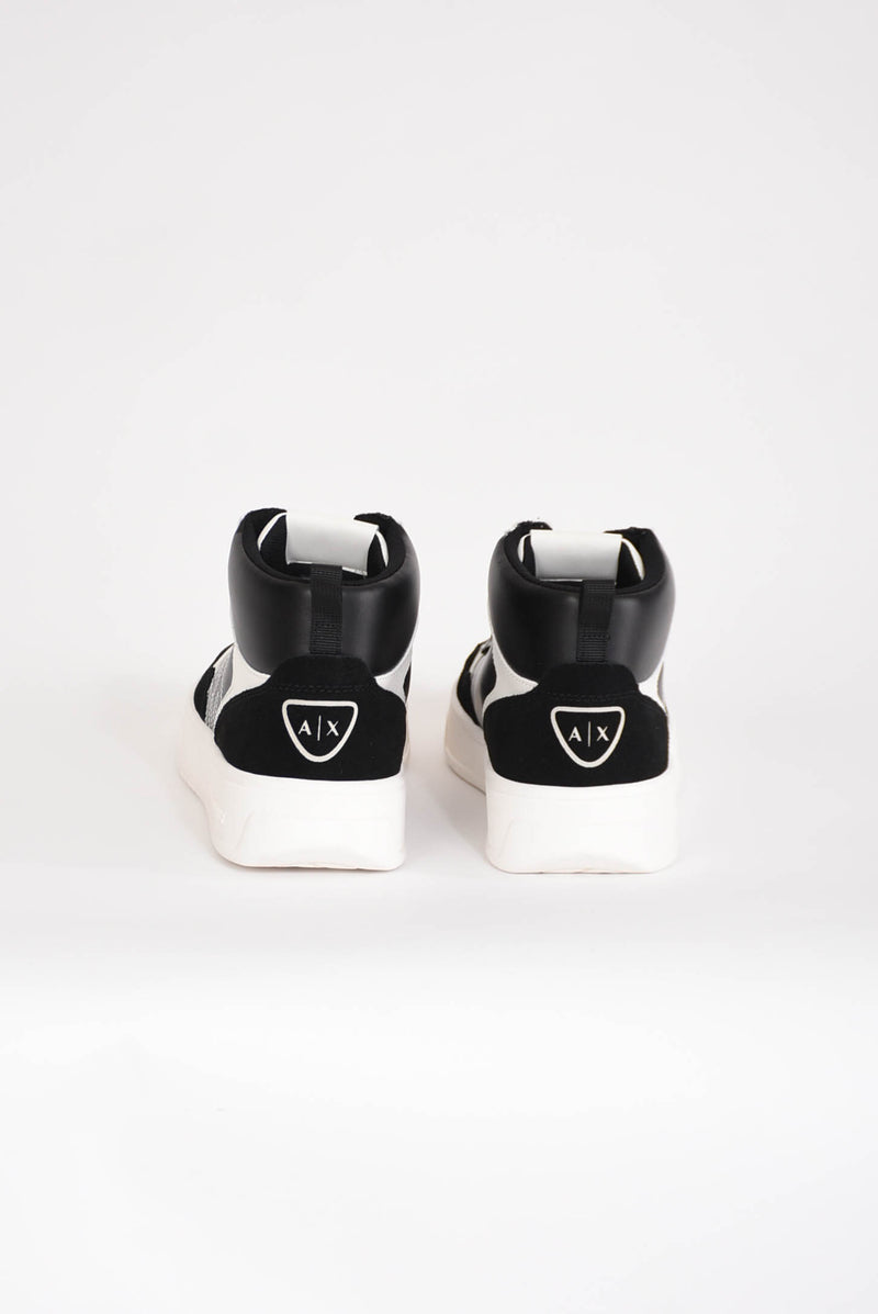 ARMANI EXCHANGE Sneakers alta in tessuto