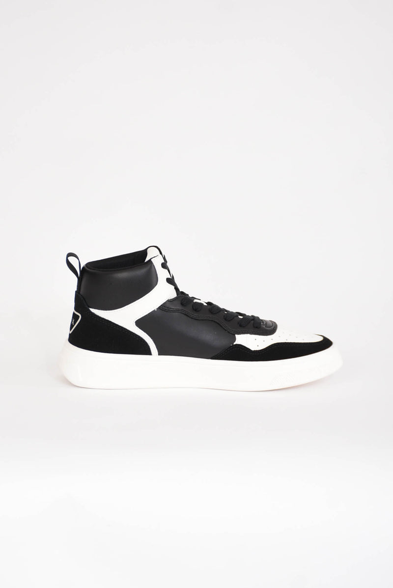 ARMANI EXCHANGE Sneakers alta in tessuto