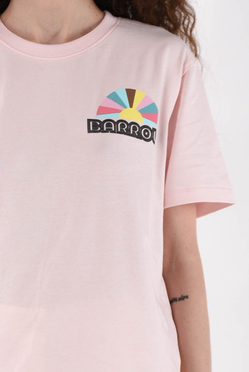 BARROW t-shirt con stampa