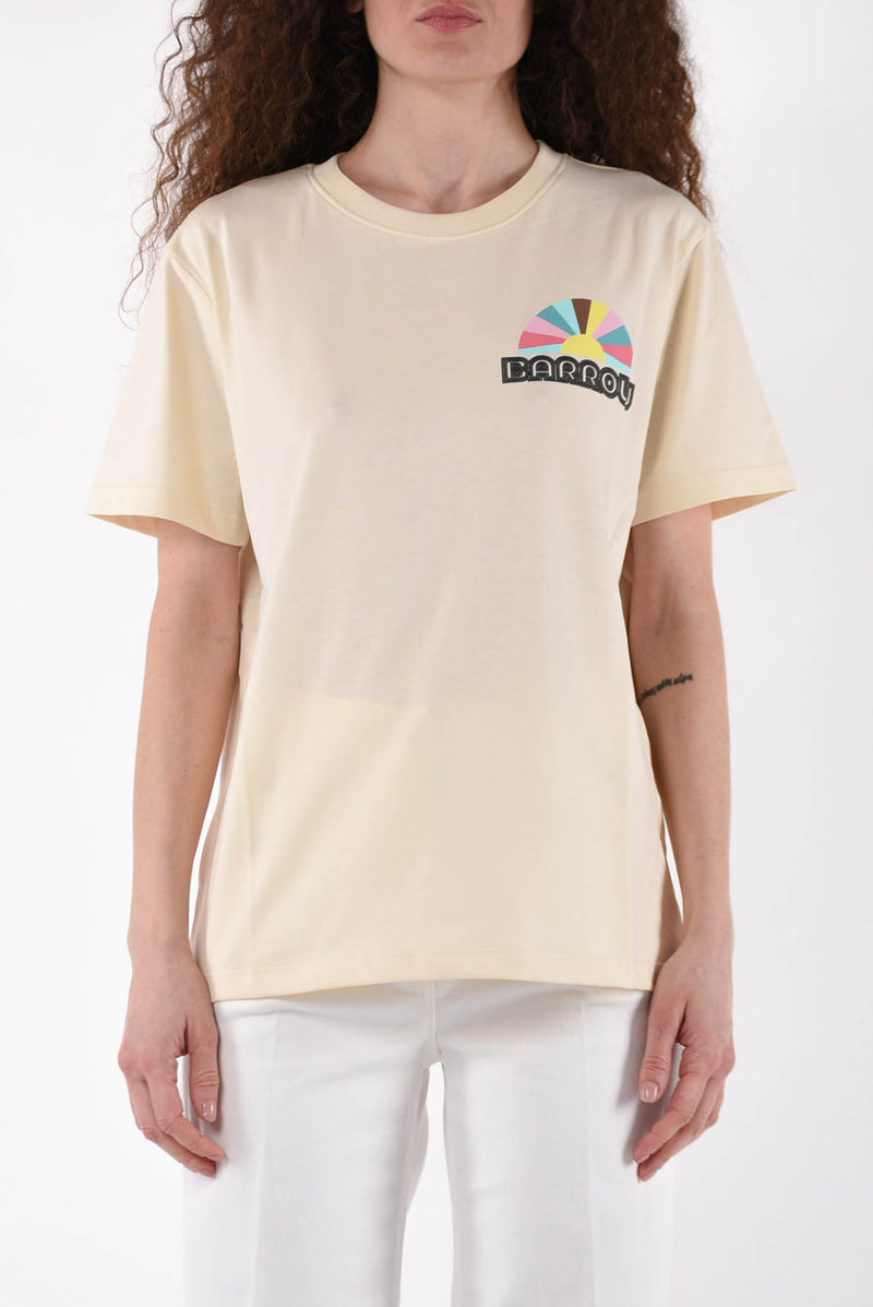 BARROW t-shirt con stampa