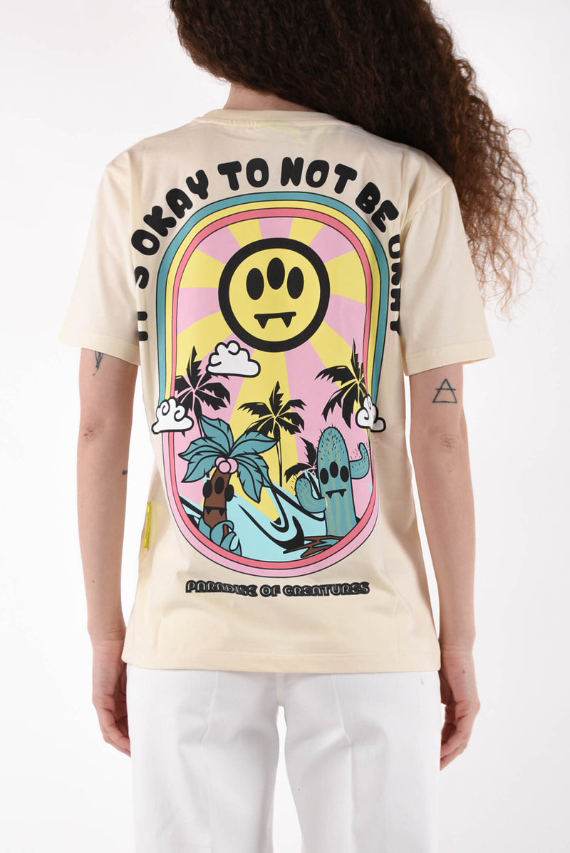 BARROW t-shirt con stampa