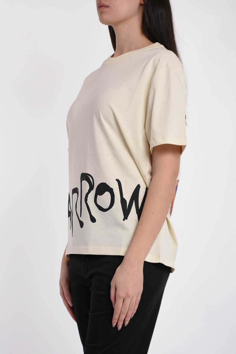 BARROW t-shirt con stampa