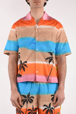 BARROW camicia bowling multicolor