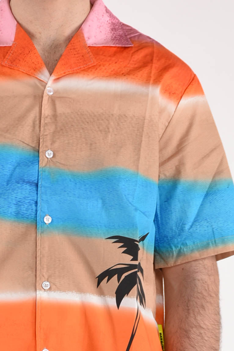 BARROW camicia bowling multicolor