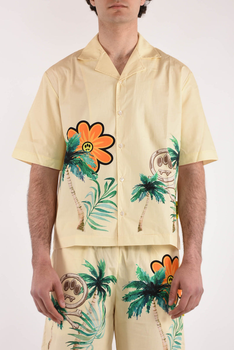 BARROW camicia bowling multicolor