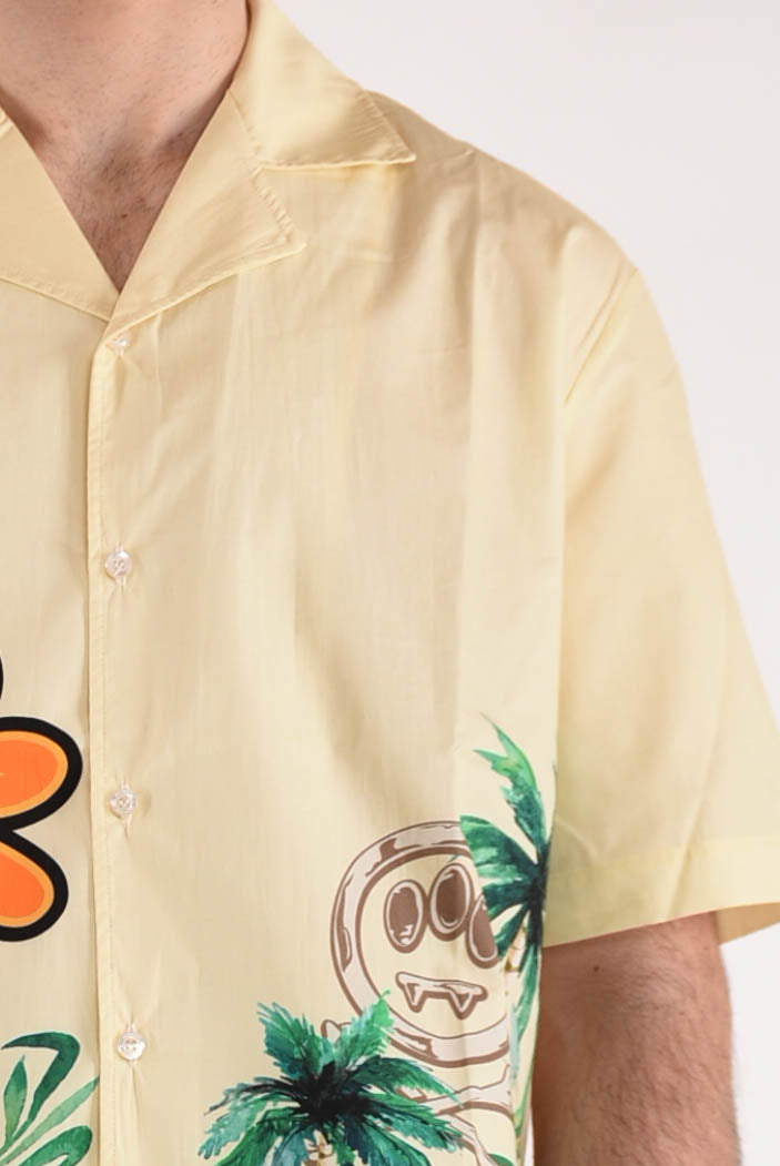 BARROW camicia bowling multicolor