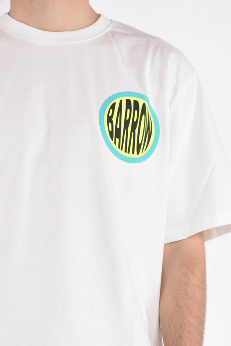 BARROW t-shirt con stampa