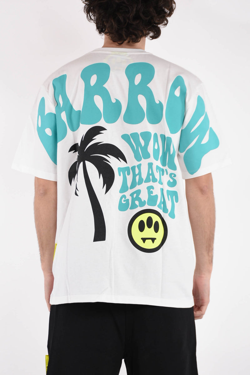 BARROW t-shirt con stampa