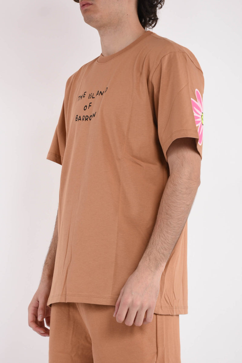 BARROW t-shirt con stampa