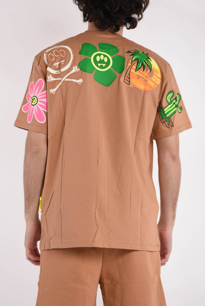 BARROW t-shirt con stampa