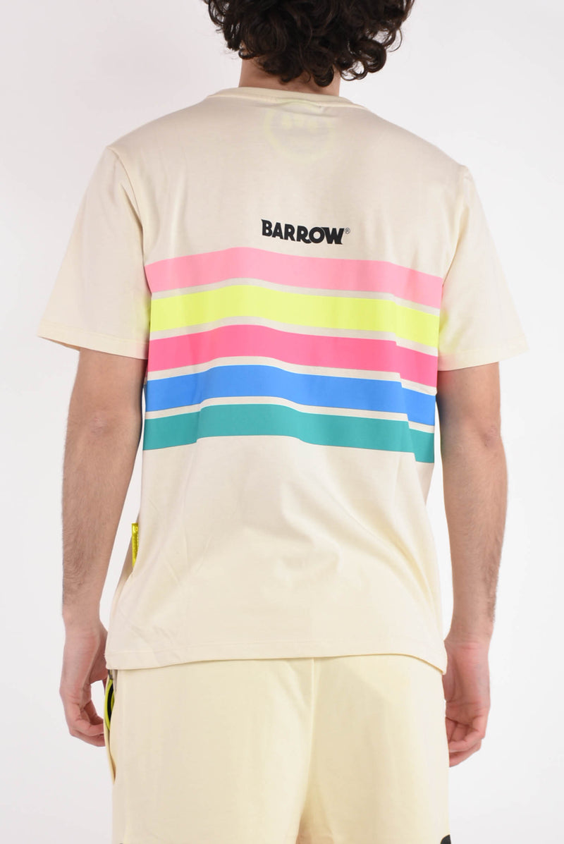 BARROW t-shirt con stampa