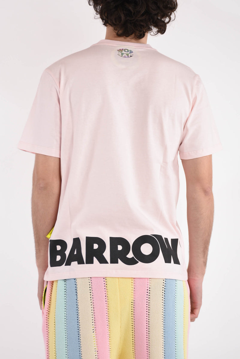 BARROW t-shirt con stampa