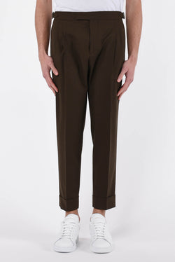 BEABLE CONCEPT Pantaloni robby in fresco lana