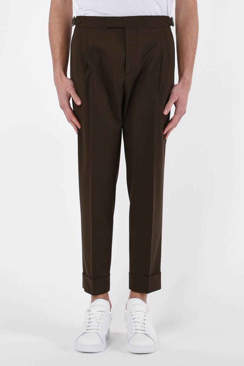 BEABLE CONCEPT Pantaloni robby in fresco lana