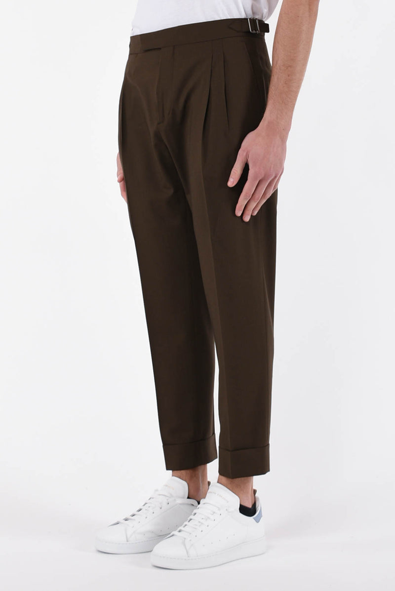 BEABLE CONCEPT Pantaloni robby in fresco lana