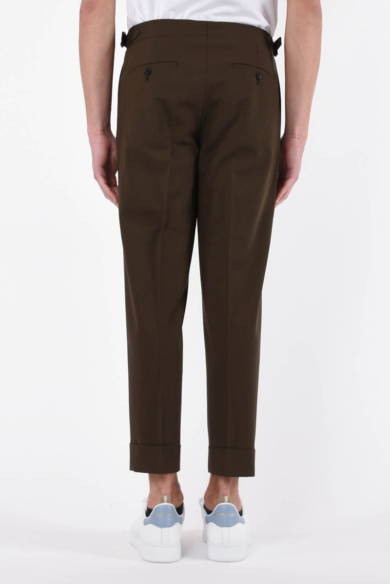 BEABLE CONCEPT Pantaloni robby in fresco lana