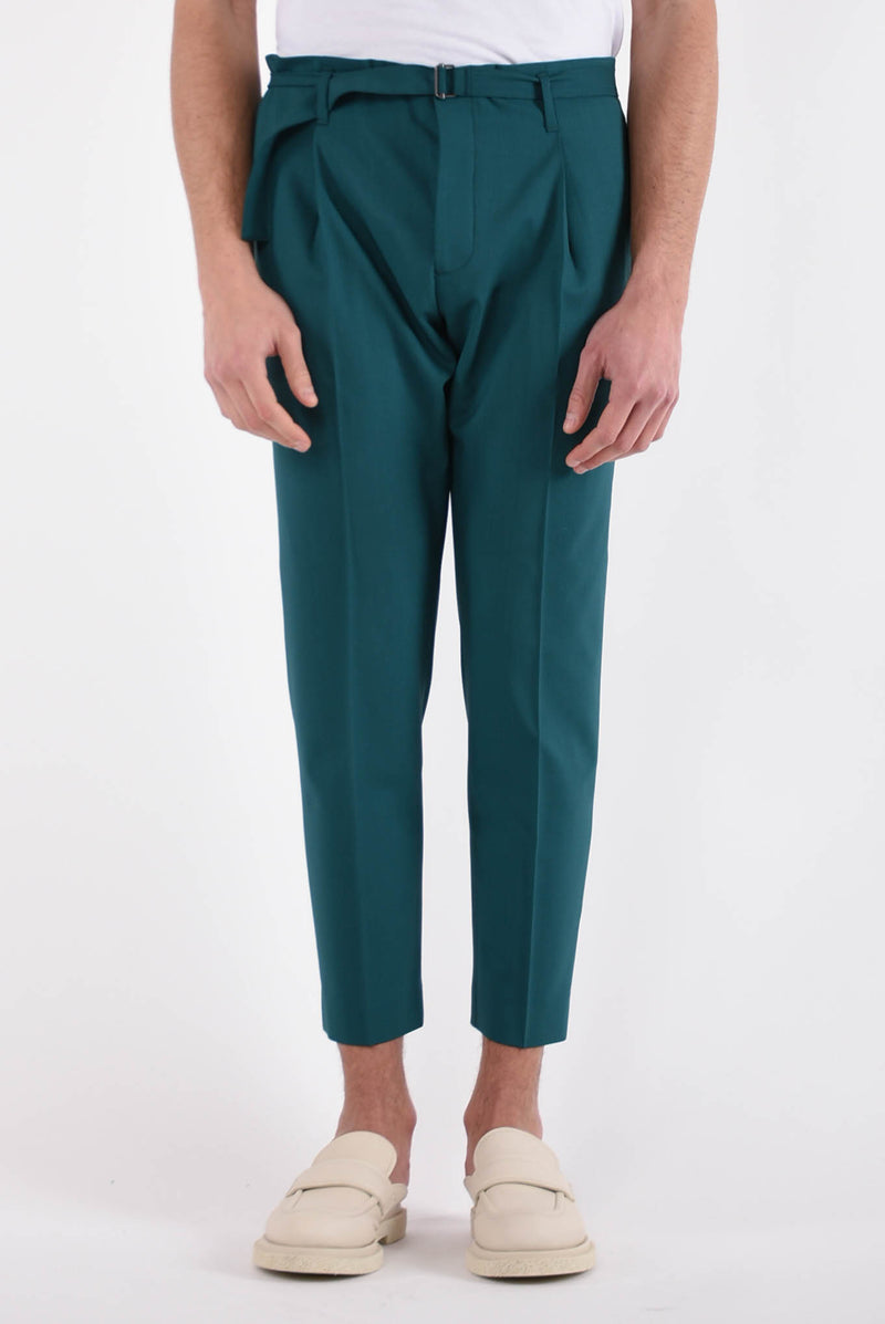 BEABLE CONCEPT Pantaloni andy in fresco lana