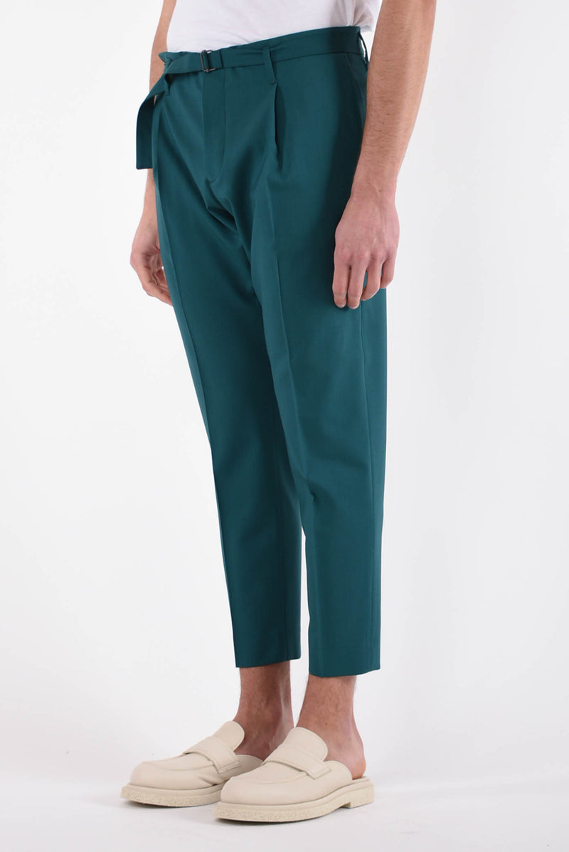 BEABLE CONCEPT Pantaloni andy in fresco lana