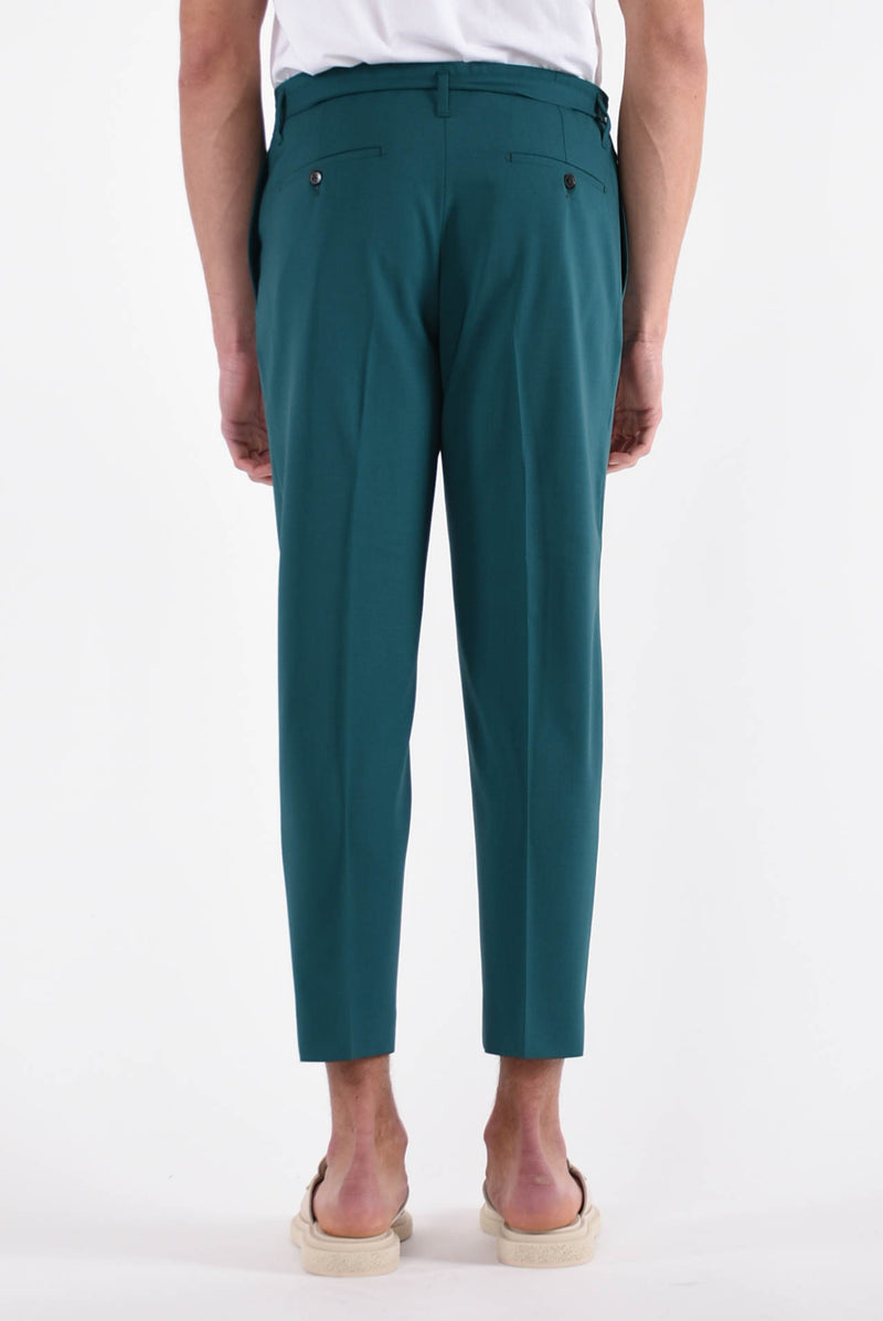 BEABLE CONCEPT Pantaloni andy in fresco lana