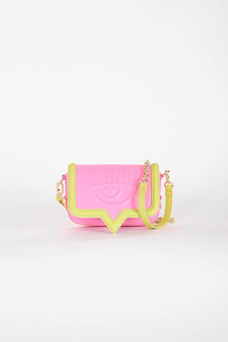 CHIARA FERRAGNI borsa a tracolla modello eyelike frame small