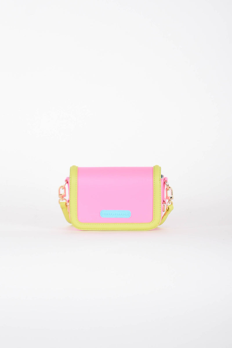 CHIARA FERRAGNI borsa a tracolla modello eyelike frame small