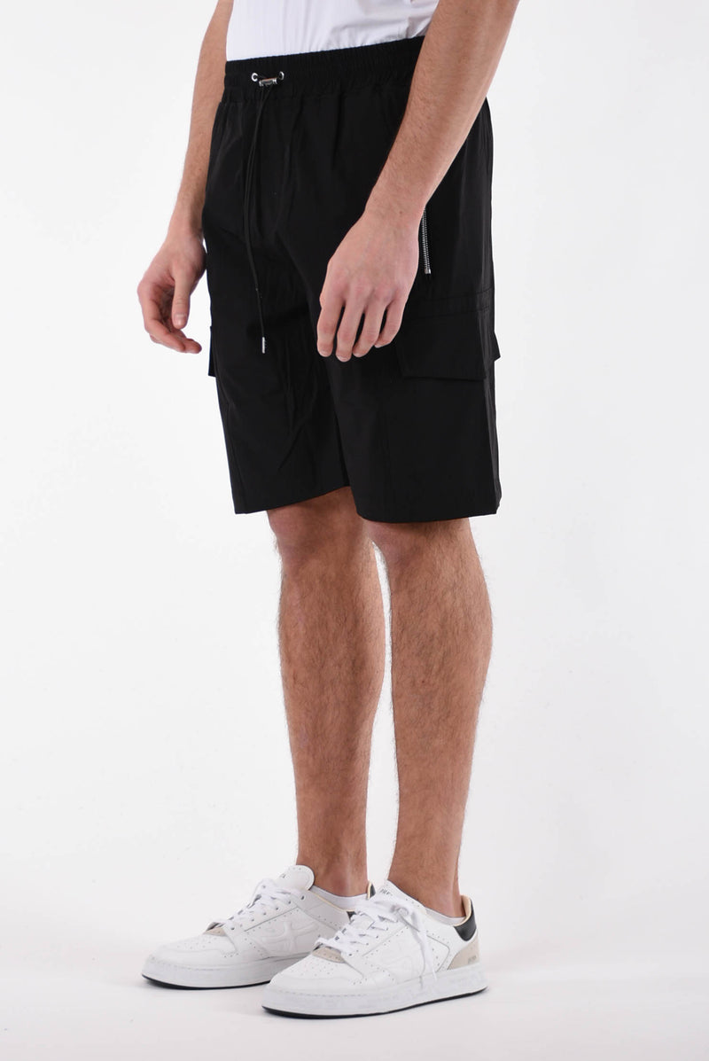COSTUME NATIONAL CONTEMPORARY Bermuda cargo in nylon