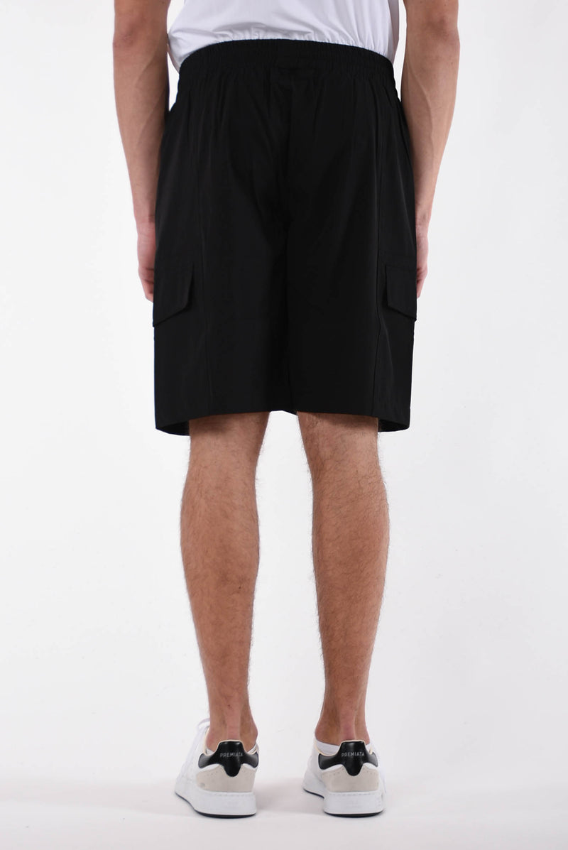 COSTUME NATIONAL CONTEMPORARY Bermuda cargo in nylon