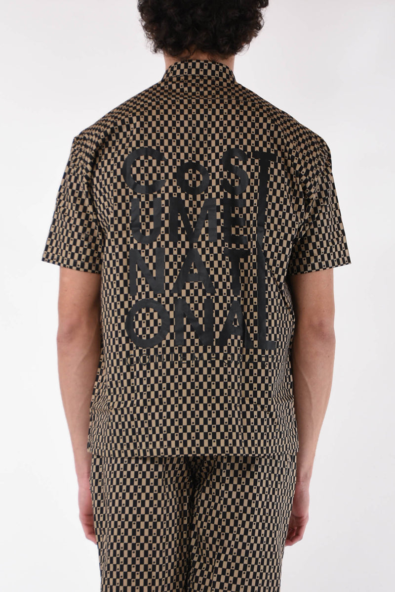 COSTUME NATIONAL CONTEMPORARY Camicia fantasia in cotone