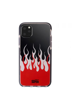 VISION OF SUPER CASE X IPHONE 11 DOUBLE FLAMES