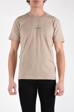 C.P. COMPANY T-shirt con logo in cotone