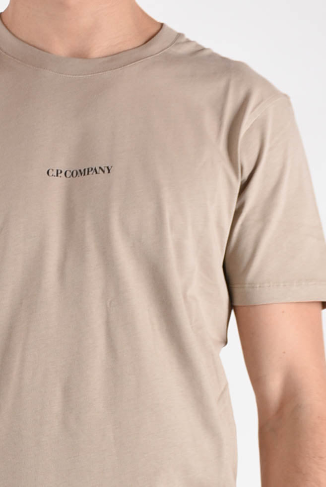 C.P. COMPANY T-shirt con logo in cotone