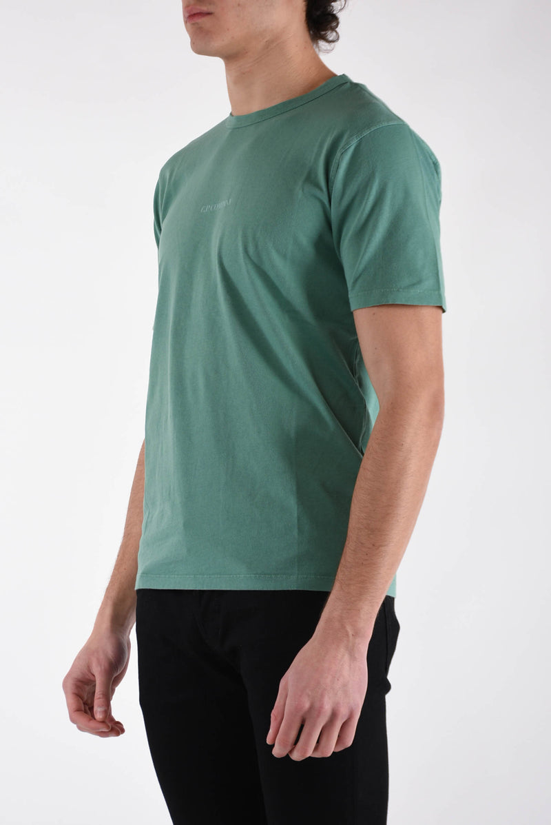 C.P. COMPANY T-shirt con logo in cotone