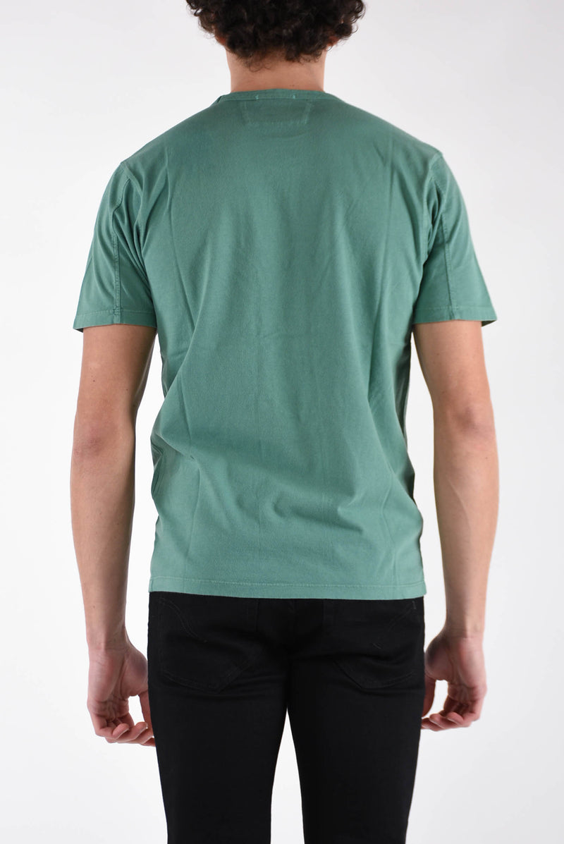 C.P. COMPANY T-shirt con logo in cotone