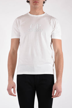 C.P. COMPANY T-shirt con logo in cotone