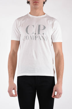 C.P. COMPANY T-shirt con logo in cotone