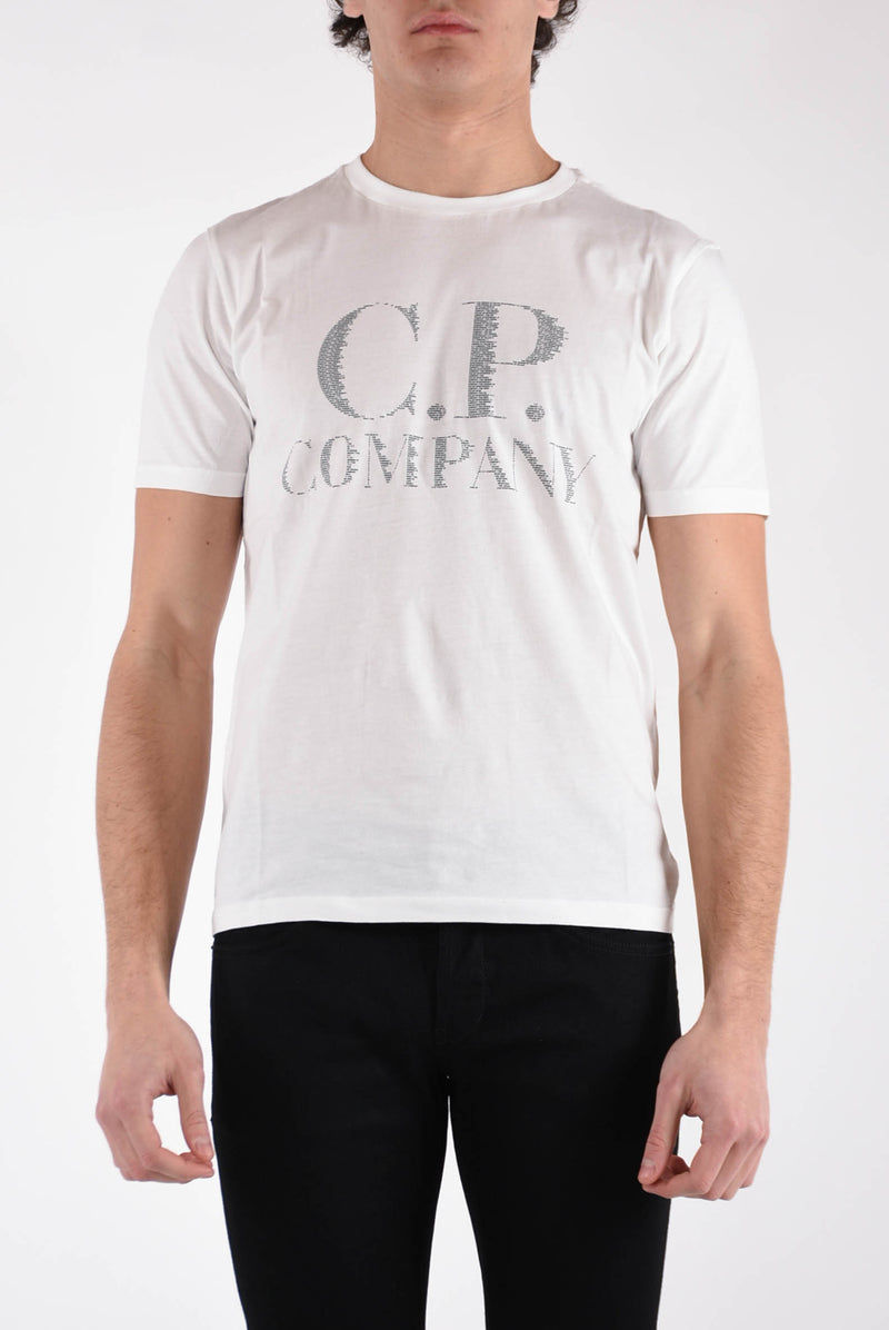 C.P. COMPANY T-shirt con logo in cotone