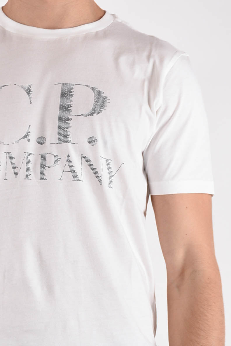 C.P. COMPANY T-shirt con logo in cotone
