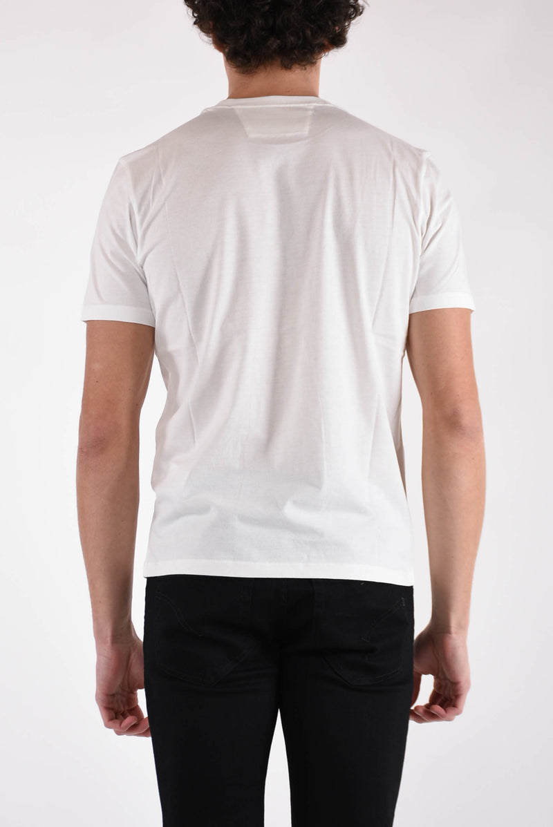 C.P. COMPANY T-shirt con logo in cotone