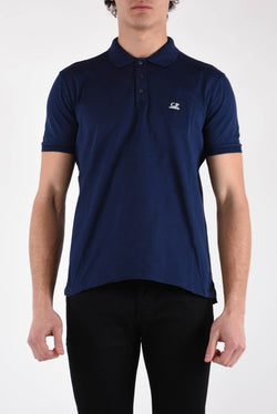 C.P. COMPANY Polo con logo in cotone