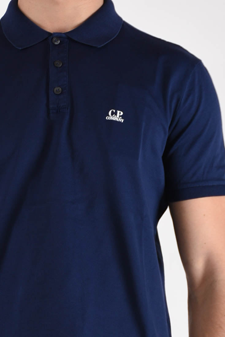 C.P. COMPANY Polo con logo in cotone