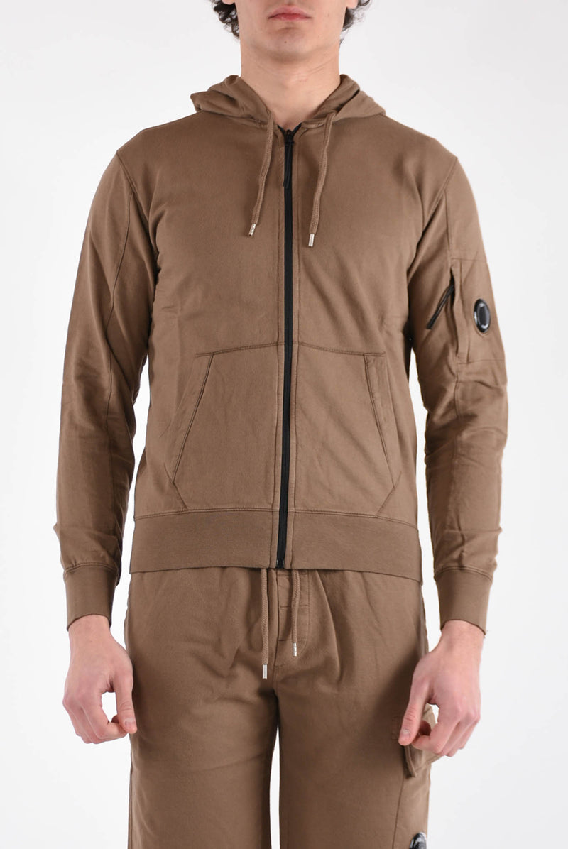 C.P. COMPANY Felpa con logo in cotone